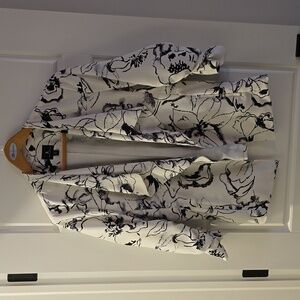 JL Graphic Drape Suit Jacket